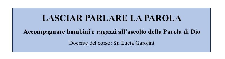 Aimc Asti - LASCIAR PARLARE LA PAROLA
