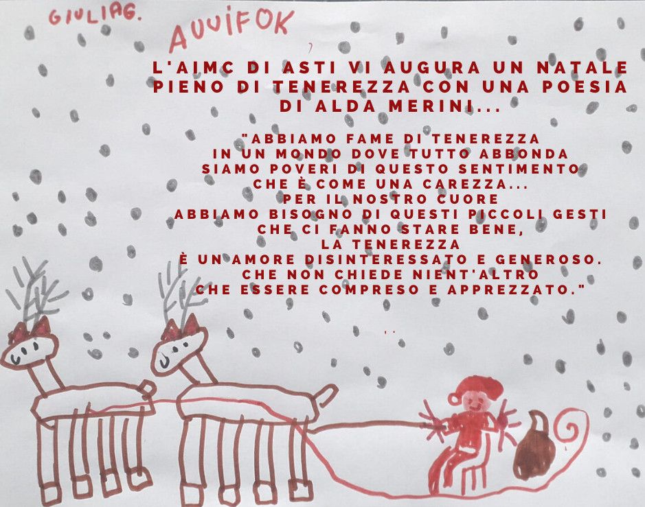 Aimc Asti - AUGURI di NATALE e di BUON ANNO