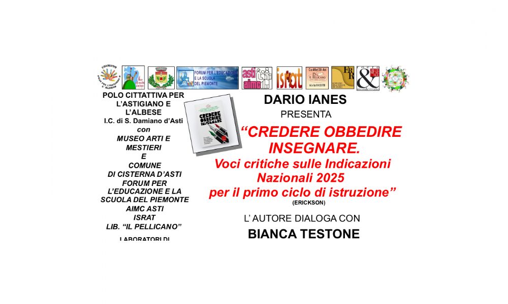 Aimc Asti - CREDERE, OBBEDIRE, INSEGNARE